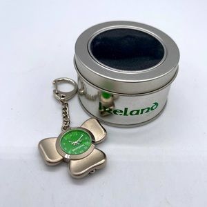 Ireland Silver Key Chain NWT